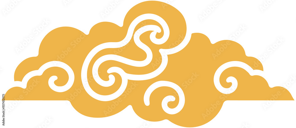 Fototapeta premium Asia cloud 
