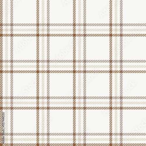 Neutral Colour Asymmetric Plaid textured Seamless Pattern Design