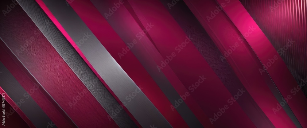 Obraz premium Abstract Maroon and black light pattern gradient metal texture background
