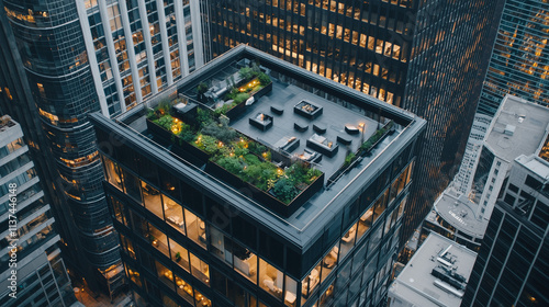 Urban Oasis Rooftop Garden:...