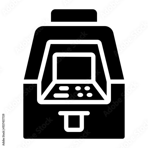 atm machine Solid icon