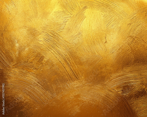 To produce a distressed look, use a gold grunge texture. bright drawing surface.