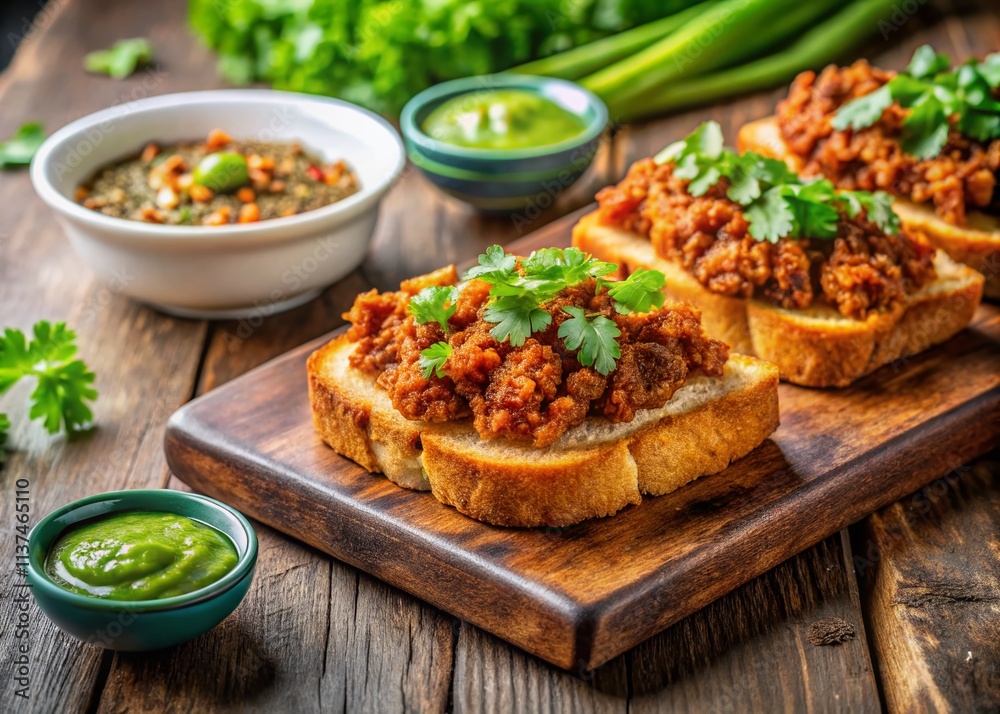 Deep Fried Minced Pork Toast: Crispy Thai-Chinese Street Food Recipe Deep Fried Minced Pork Toast: Crispy Thai-Chinese Street Food Recipe