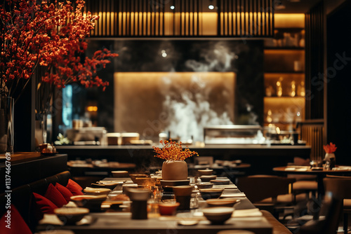 Traditional Chinese Spicy Hotpot Dish Background