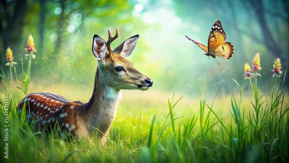 Double Exposure Butterfly Grass Wild Animal Photography, Nature Wildlife Insect Image, Green Meadow Butterfly Effect Double Exposure Butterfly Grass Wild Animal Photography, Nature Wildlife Insect Image, Green Meadow Butterfly Effect