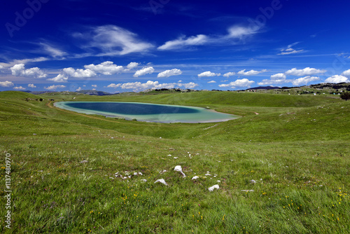 Teufelssee (Gletschersee) // Vražje  lake (Vražje jezero), Durmitor-Nationalpark, Montenegro photo