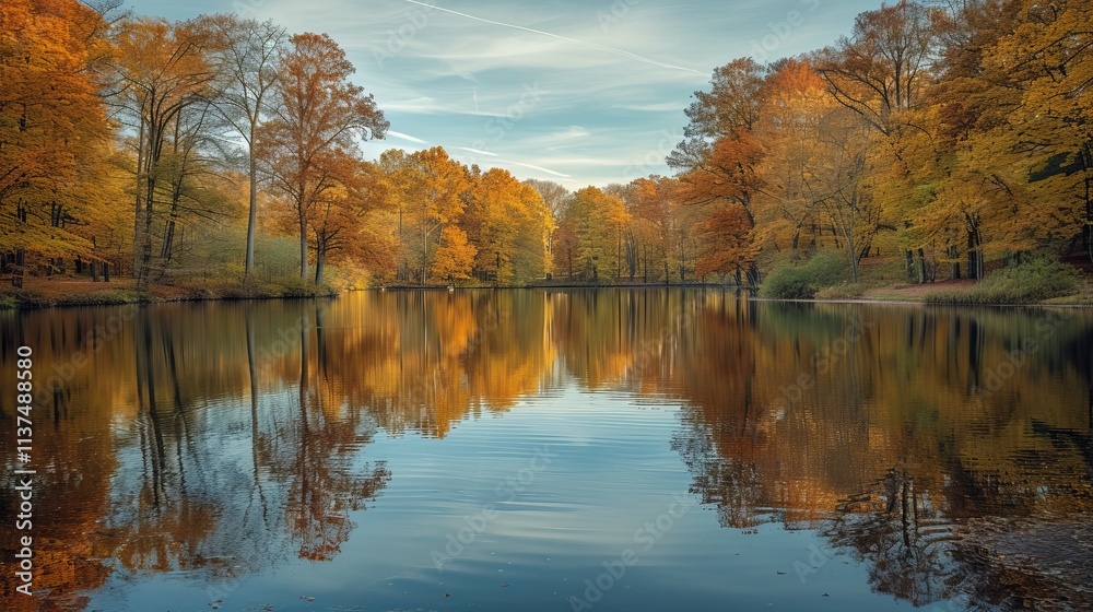 Serene autumn reflection tranquil lake nature photography colorful foliage peaceful scene capturing beauty Serene autumn reflection tranquil lake nature photography colorful foliage peaceful scene capturing beauty
