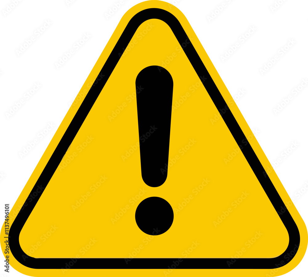 exclamation mark design for templates. exclamation mark design for templates.