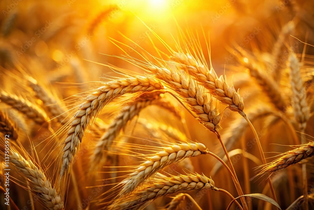 Golden Wheat Fronds: Abstract Nature Photography, Surreal Wheat Field, Artistic Wheat Stalks Golden Wheat Fronds: Abstract Nature Photography, Surreal Wheat Field, Artistic Wheat Stalks