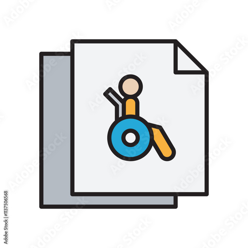 International People with Disabilities Illustration