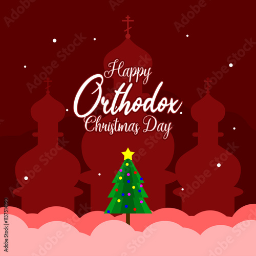 Orthodox Christmas Day to celebrate on January 7th. Orthodox Christmas event holiday