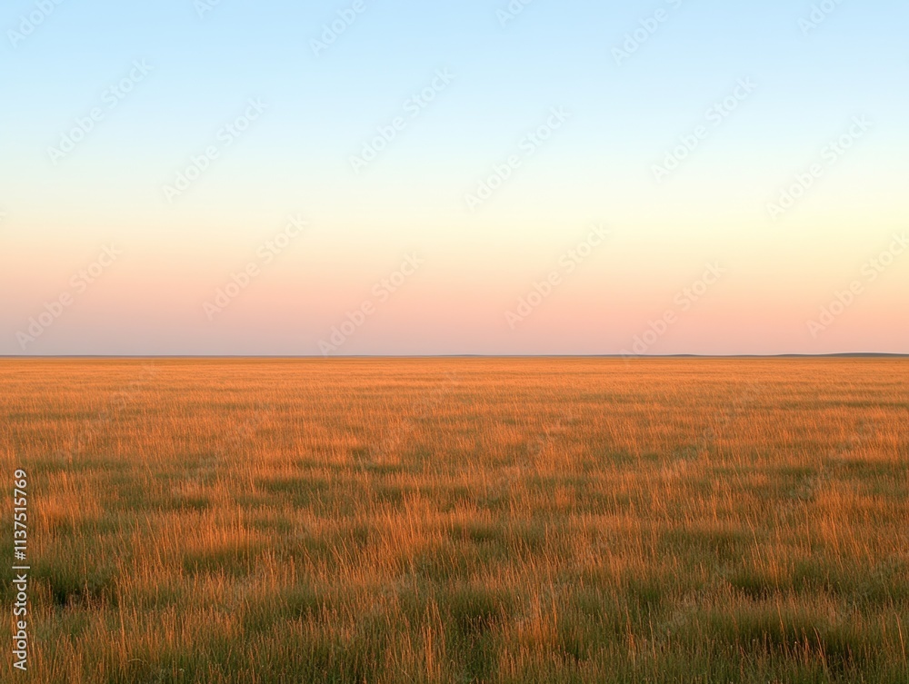 Morning Dew on Golden Trails Nature Landscape Open Field Serene Viewpoint Morning Dew on Golden Trails Nature Landscape Open Field Serene Viewpoint