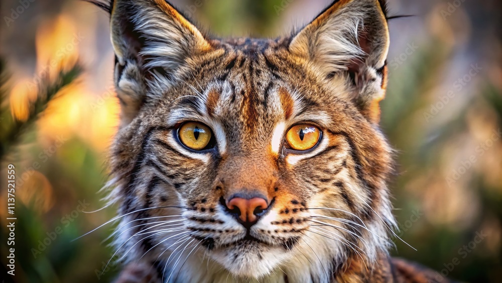 Iberian Lynx Macro Photography: Wild Cat Close-Up, Southwestern Europe, Endangered Species, Lynx Pardinus, Iberian Peninsula Wildlife Iberian Lynx Macro Photography: Wild Cat Close-Up, Southwestern Europe, Endangered Species, Lynx Pardinus, Iberian Peninsula Wildlife