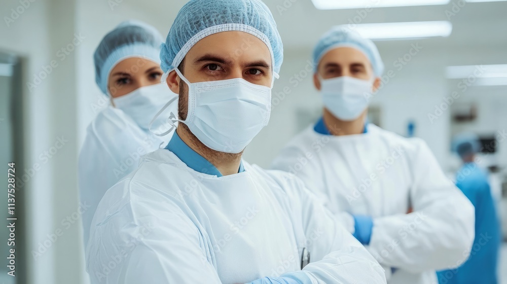 Surgeons in the operating room
Surgeons in the operating room