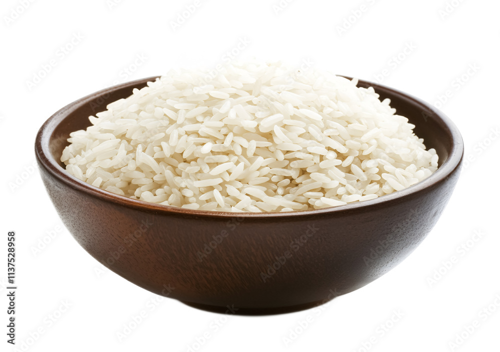 Bowl of rice on a white background. isolated background. Bowl of rice on a white background. isolated background.