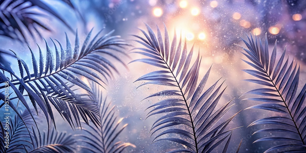Light Purple Bokeh Palm Leaves Frozen Glass Winter Photography, Frozen Window, Bokeh Background, Purple Aesthetic, Palm Leaf Silhouette, Winter Scene Light Purple Bokeh Palm Leaves Frozen Glass Winter Photography, Frozen Window, Bokeh Background, Purple Aesthetic, Palm Leaf Silhouette, Winter Scene
