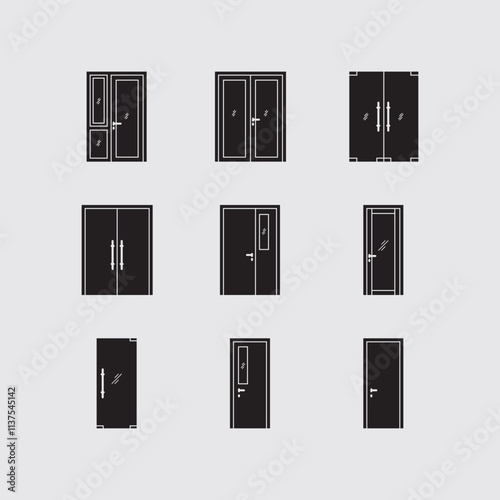 Door Glyph Icon
