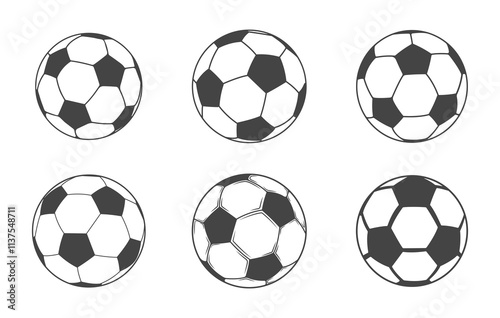 Soccer ball silhouette, Football ball silhouette, Football ball svg, Soccer ball svg, Ball svg, Soccer ball vectors, Football ball vectors.
