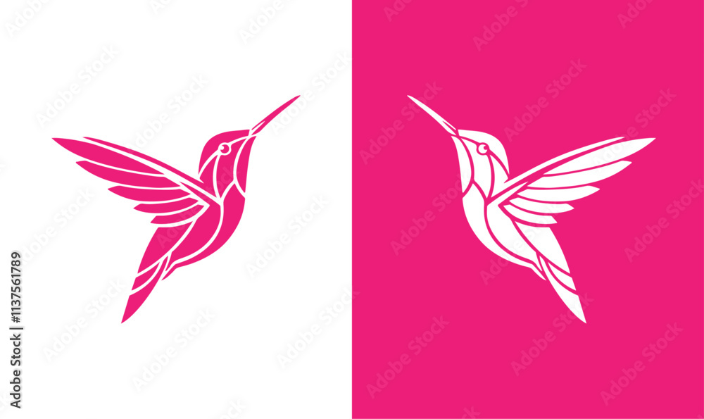 Obraz premium Bird Abstract Design Concept