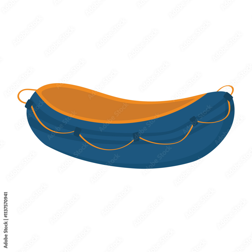 Fishing Equipment Vector Illustration - Boat Fishing Equipment Vector Illustration - Boat
