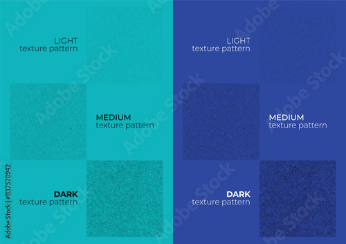 A vector savior halftone dots light, medium, and dark texture pattern background transitions smoothly through varying dot sizes, creating a dynamic and layered visual effect.