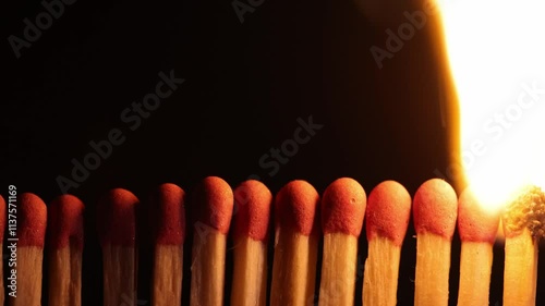Chain Reaction of Ignition: Social Influence in Motion