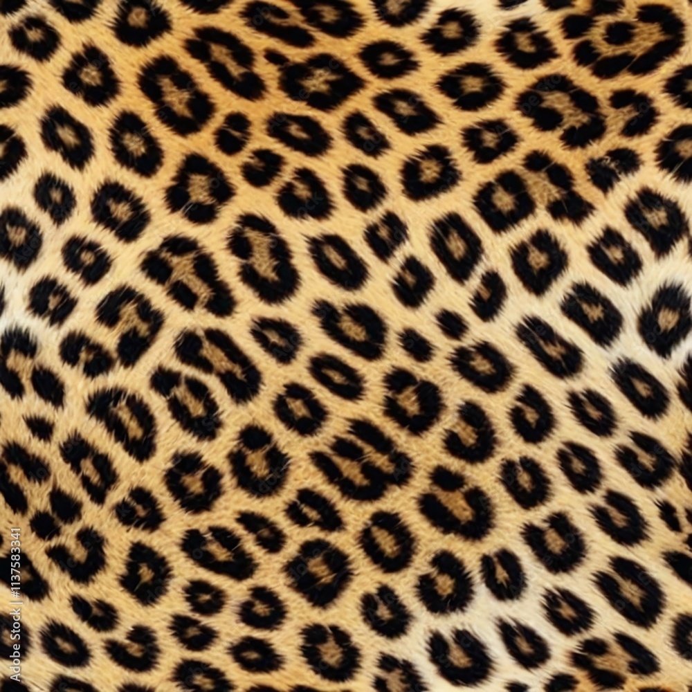 Leopard skin pattern, animal fur seamless design Leopard skin pattern, animal fur seamless design