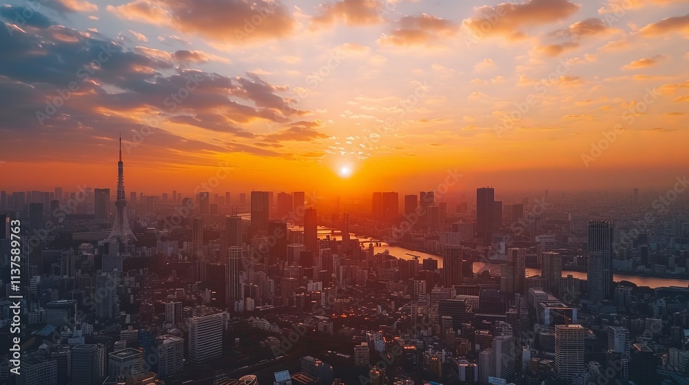 Fototapeta premium A hipster man sketching in a notebook while sitting on a park bench surrounded by autumn leaves