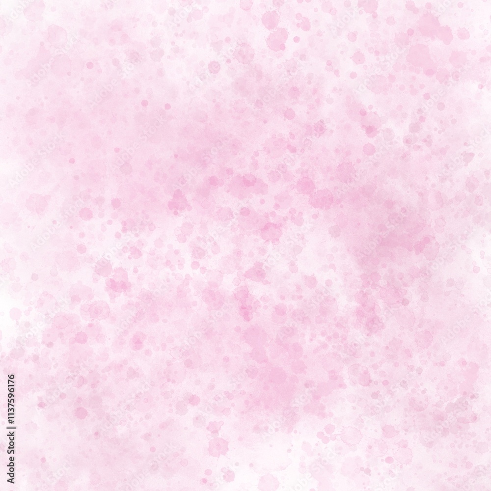Textured gentle pink watercolor wash with specks. Textured gentle pink watercolor wash with specks.