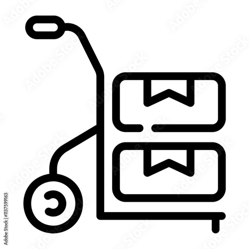 trolley Line Icon