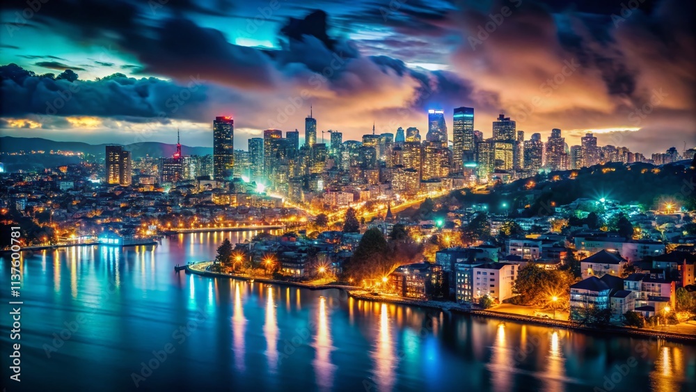 Night Photography: Never Mind - Dark Cityscape, Urban Night, City Lights, Night Scene, Long Exposure Photography Night Photography: Never Mind - Dark Cityscape, Urban Night, City Lights, Night Scene, Long Exposure Photography