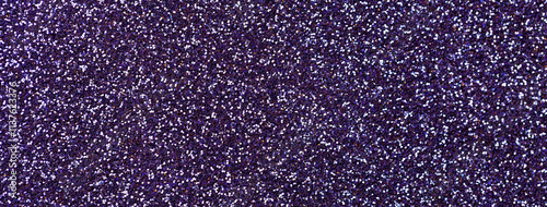 Cuadro en lienzo Dark purple sparkling background from small sequins, macro