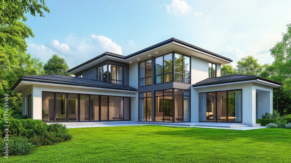 Modern Luxury Home Design: Architectural Masterpiece Modern Luxury Home Design: Architectural Masterpiece