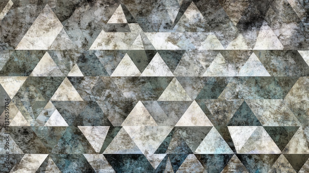 Geometric Triangular Pattern: A Modern Abstract Design for Home Decor Geometric Triangular Pattern: A Modern Abstract Design for Home Decor