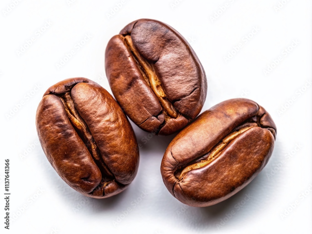 Roasted Coffee Beans Panoramic Photography: Top View Flat Lay Banner Background Roasted Coffee Beans Panoramic Photography: Top View Flat Lay Banner Background