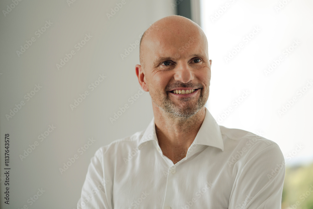 Portrait of a successful businessman Portrait of a successful businessman