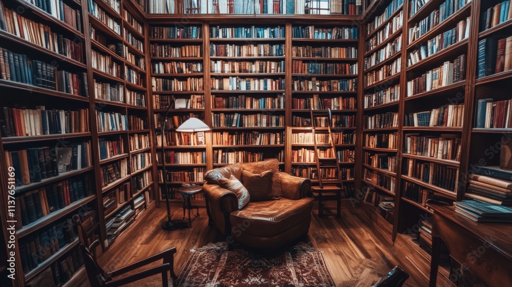 Grandiose Library: A Haven of Literary Treasures Grandiose Library: A Haven of Literary Treasures