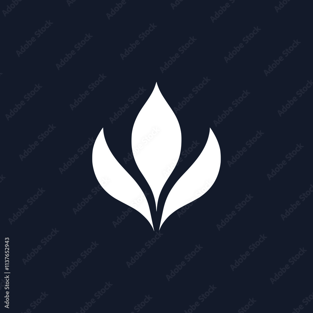 floral leaf creative agency company business logo vector illustration template design floral leaf creative agency company business logo vector illustration template design