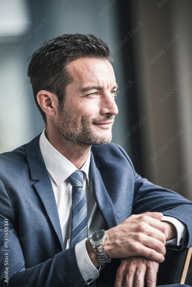 Portrait of a successful businessman Portrait of a successful businessman