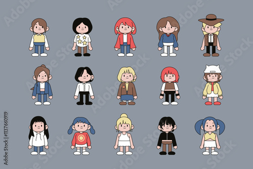Female Character illustration