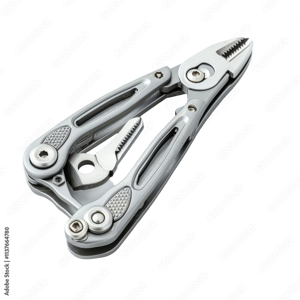 Fototapeta premium Winter car multi tool Isolated On Transparent Background 