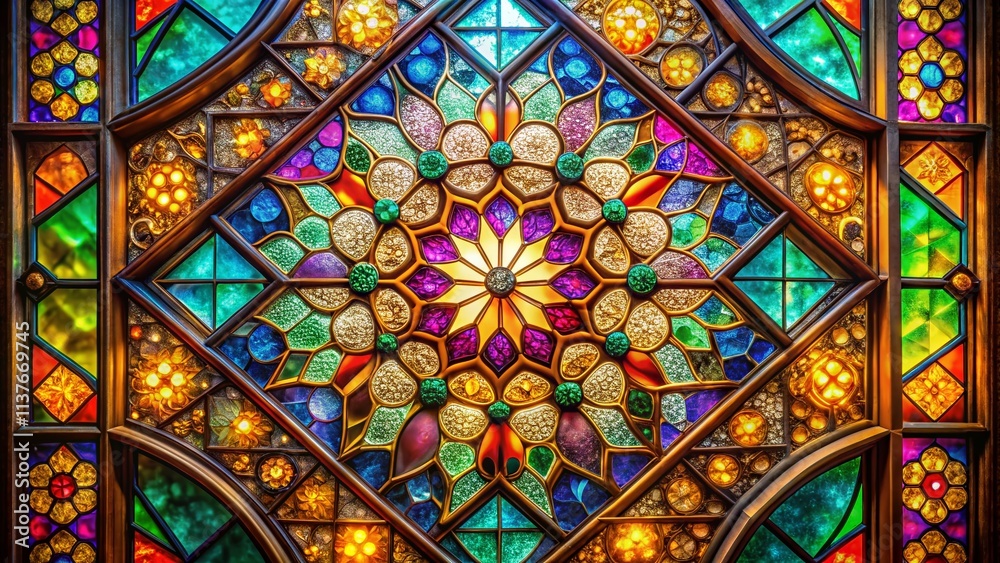 Stained Glass Desktop Wallpaper, Gothic Window Background, Colorful Glass Art, Abstract Geometric Pattern, Fantasy Window, Digital Art, Mystic Windowpane Stained Glass Desktop Wallpaper, Gothic Window Background, Colorful Glass Art, Abstract Geometric Pattern, Fantasy Window, Digital Art, Mystic Windowpane