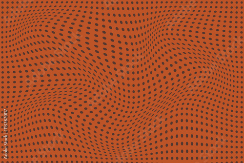  simple abstract dark color small polka dot wavy pattern a pattern of circles and dots on a brown background