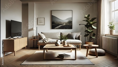 Eclectic Living Room with Bold Patterns and Vibrant Colors