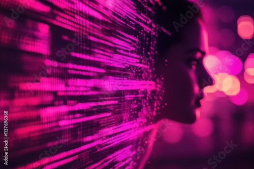 Wallpaper Mural Overwhelmed young woman covering her face, seated before a laptop in a well-lit home office setting.. Beautiful simple AI generated image Torontodigital.ca