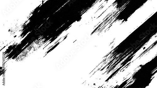 Vector black and white with grunge style, scratch and texture. Grunge grain scratched texture vector black and white distressed. 