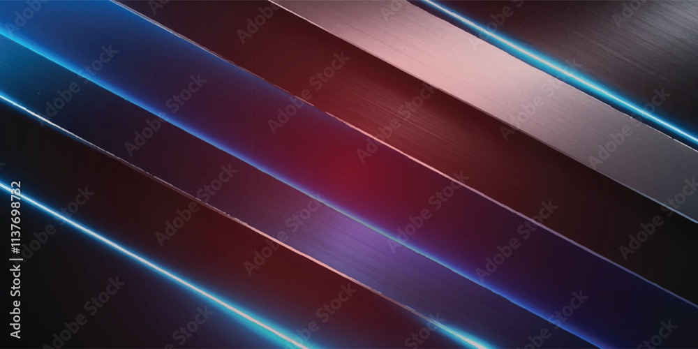 abstract blue and black is a bright pattern with gradient with metal texture wall floor diagonal background tech soft dark black clean modern