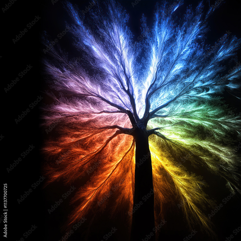 Obraz premium cross in the sky