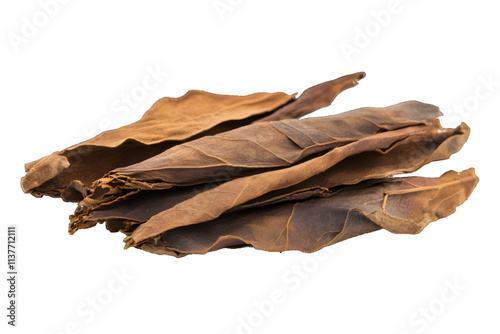 Tobacco isolated on white or transparent background