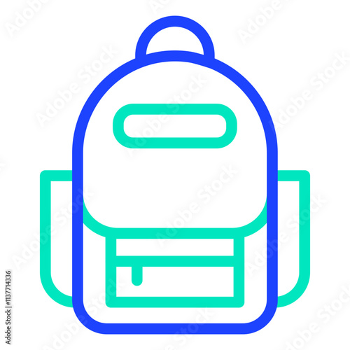 Bagpack Vector Icon Design Illustration